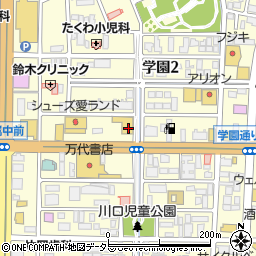 島根県松江市学園2丁目2-33周辺の地図
