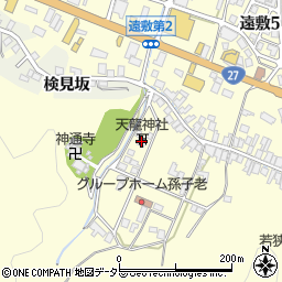 天龍神社周辺の地図