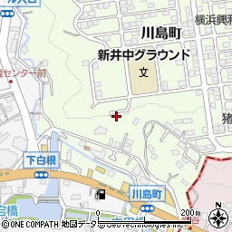 神奈川県横浜市旭区川島町2914-15周辺の地図