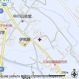 長野県飯田市中村1707周辺の地図