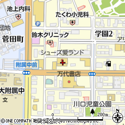 島根県松江市学園2丁目2-41周辺の地図