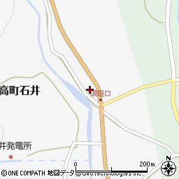 兵庫県豊岡市日高町石井483周辺の地図