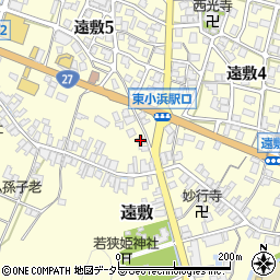 福井県小浜市遠敷76-42周辺の地図