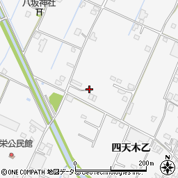 千葉県大網白里市四天木1543周辺の地図