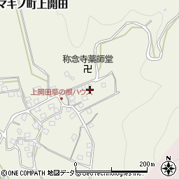 滋賀県高島市マキノ町上開田149周辺の地図