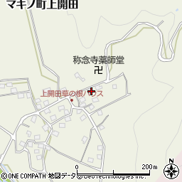 滋賀県高島市マキノ町上開田145周辺の地図