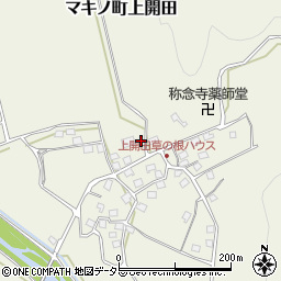 滋賀県高島市マキノ町上開田97周辺の地図