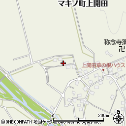 滋賀県高島市マキノ町上開田270周辺の地図