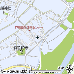 岐阜県関市戸田246周辺の地図
