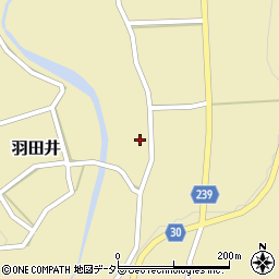 鳥取県西伯郡大山町羽田井179周辺の地図
