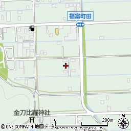 岐阜県岐阜市福富町田264-2周辺の地図