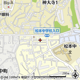 神奈川県横浜市神奈川区三ツ沢下町33周辺の地図
