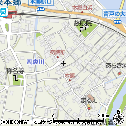 福井県おおい町（大飯郡）本郷周辺の地図