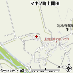 滋賀県高島市マキノ町上開田271周辺の地図