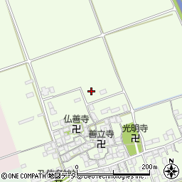 滋賀県長浜市高月町東物部周辺の地図