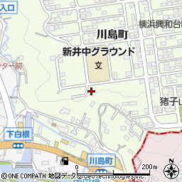 神奈川県横浜市旭区川島町2914-26周辺の地図