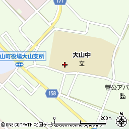 鳥取県西伯郡大山町所子313周辺の地図