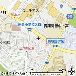 日本海新聞　本社日本海新聞販売センター城東店・国府店周辺の地図