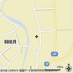 鳥取県西伯郡大山町羽田井178周辺の地図