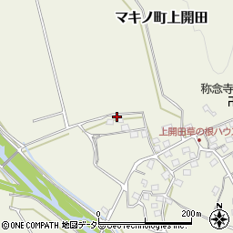 滋賀県高島市マキノ町上開田273周辺の地図