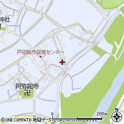 岐阜県関市戸田284周辺の地図