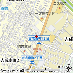 シャトレーゼ　吉成店周辺の地図