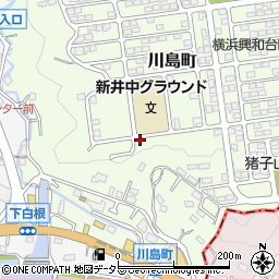 神奈川県横浜市旭区川島町2914-3周辺の地図