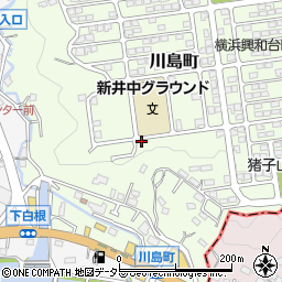 神奈川県横浜市旭区川島町2914-3周辺の地図