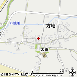 鳥取県東伯郡湯梨浜町方地962周辺の地図