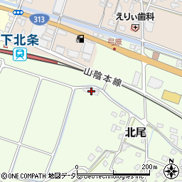 鳥取県東伯郡北栄町北尾540周辺の地図