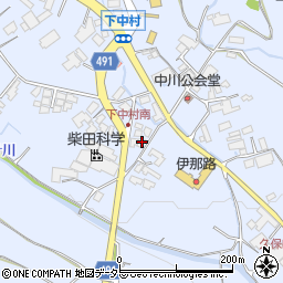 長野県飯田市中村1752周辺の地図
