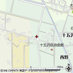 千葉県市原市十五沢374周辺の地図
