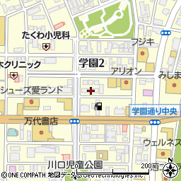 島根県松江市学園2丁目20-2周辺の地図