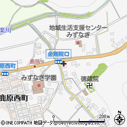 京都府舞鶴市鹿原周辺の地図