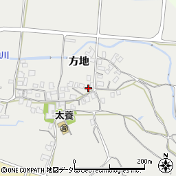 鳥取県東伯郡湯梨浜町方地942周辺の地図