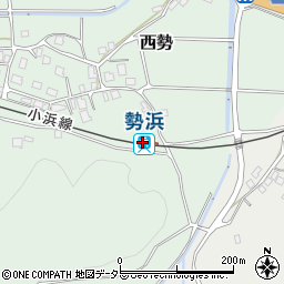 福井県小浜市周辺の地図
