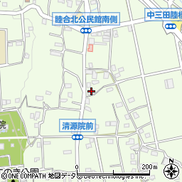 神奈川県厚木市三田2188周辺の地図