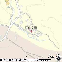与謝野町立江山文庫周辺の地図