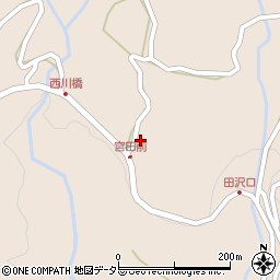 岐阜県恵那市笠置町姫栗891周辺の地図