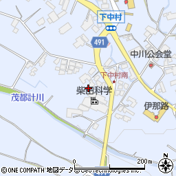 長野県飯田市中村1909周辺の地図