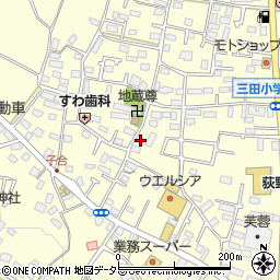 神奈川県厚木市下荻野482周辺の地図