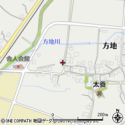 鳥取県東伯郡湯梨浜町方地1029周辺の地図
