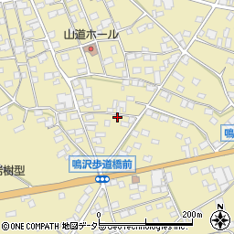 山梨県南都留郡鳴沢村794周辺の地図
