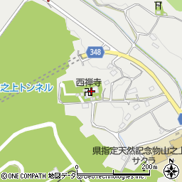 西禅寺周辺の地図