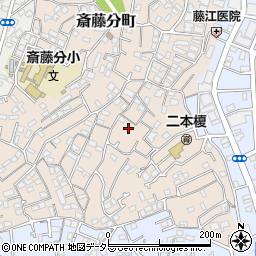 神奈川県横浜市神奈川区二本榎18-20周辺の地図