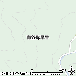鳥取県鳥取市青谷町早牛周辺の地図