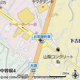 お茶屋町東周辺の地図