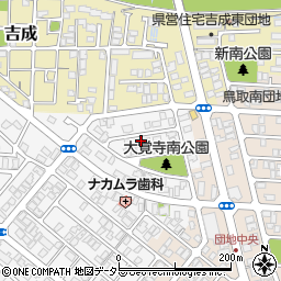 鳥取県鳥取市大覚寺167周辺の地図