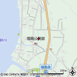 岐阜県川辺町（加茂郡）福島周辺の地図