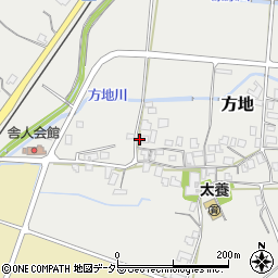 鳥取県東伯郡湯梨浜町方地979周辺の地図